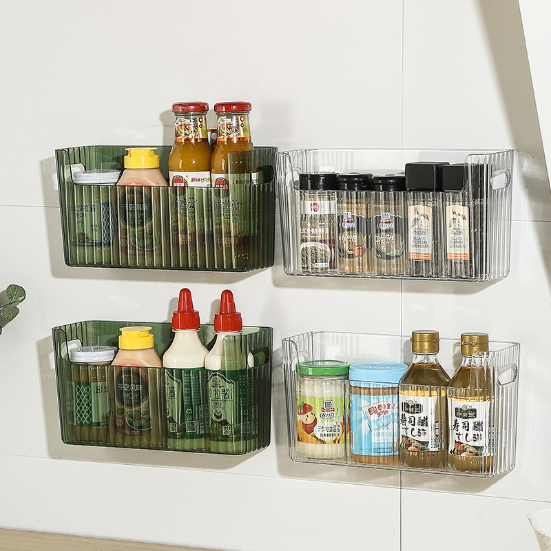 Kitchen Baking Tins - Self-adhesive Refrigerator Storage Box Large Capacity