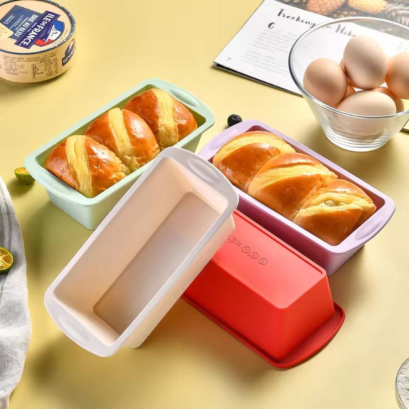 Kitchen Baking Pan - 1/4Pcs Household Rectangular Silicone Mold Candy