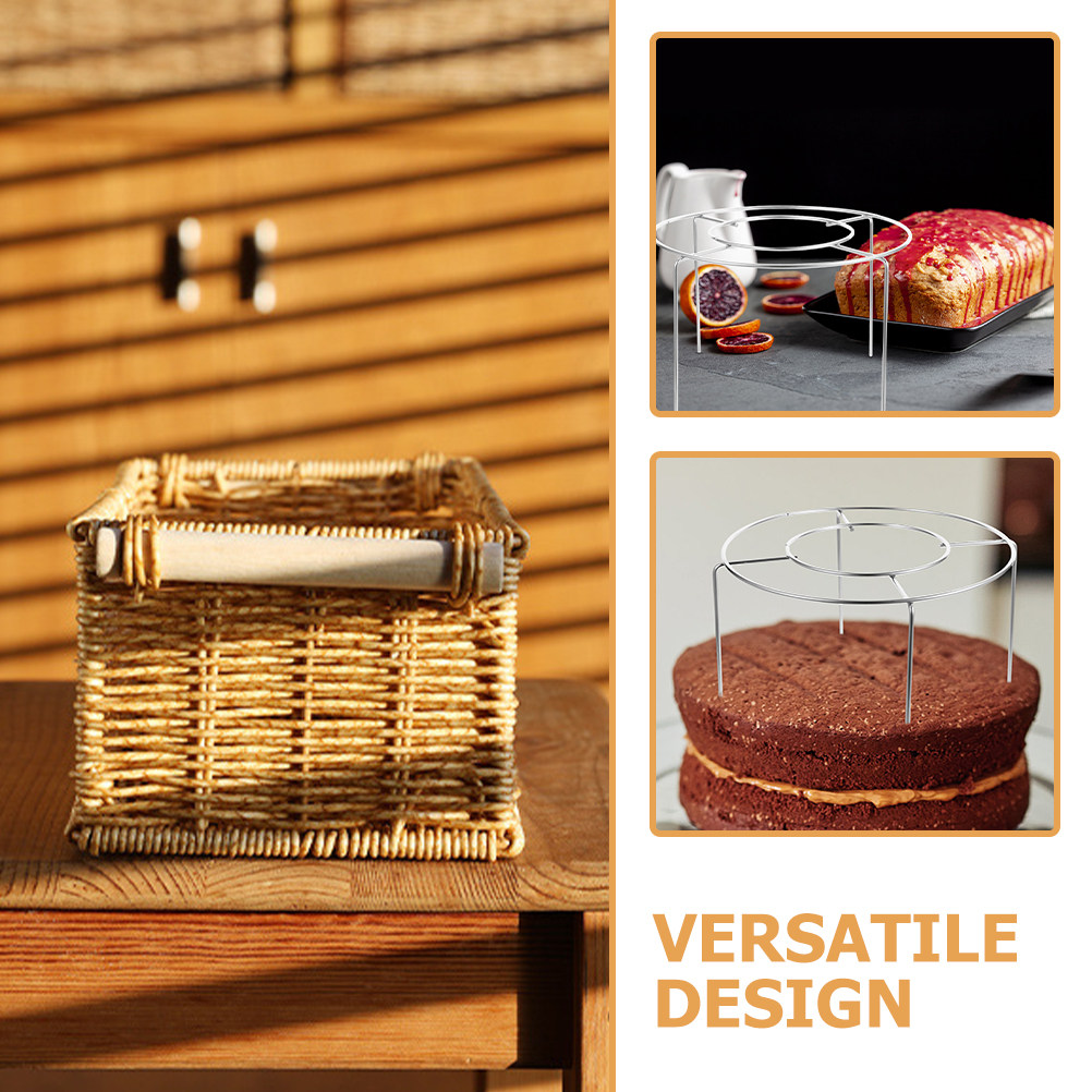 Kitchen Accessories For Baking - Cooling Rack Stainless Steel Mesh Design