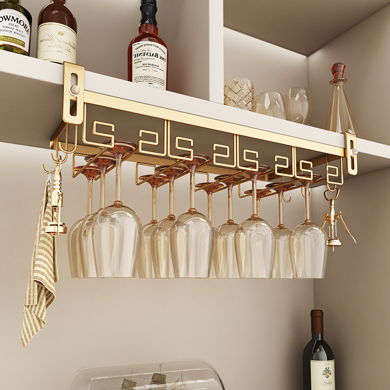 Kitchen Cabinet Baking Organizer - Carbon Steel Baking Paint Wine Glass