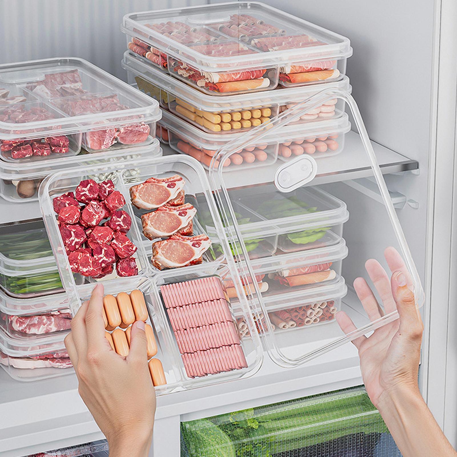 Kitchen Baking Tins - 1PC Refrigerator Storage Box Meat Vegetable