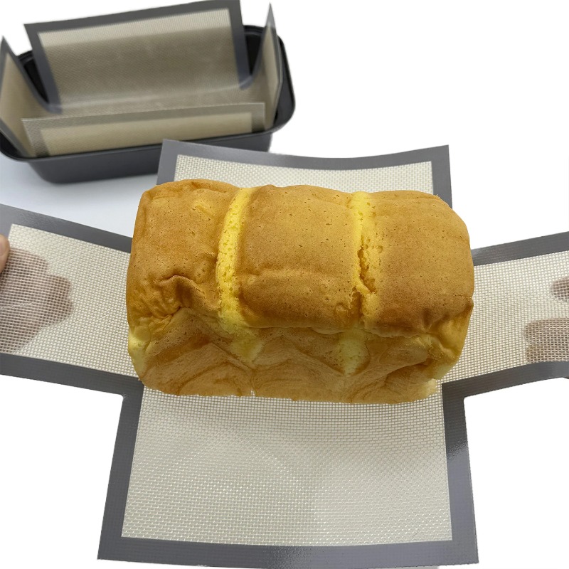 Kitchen Baking Pan - Silicone Bread Loaf Pan Liners, Reusable