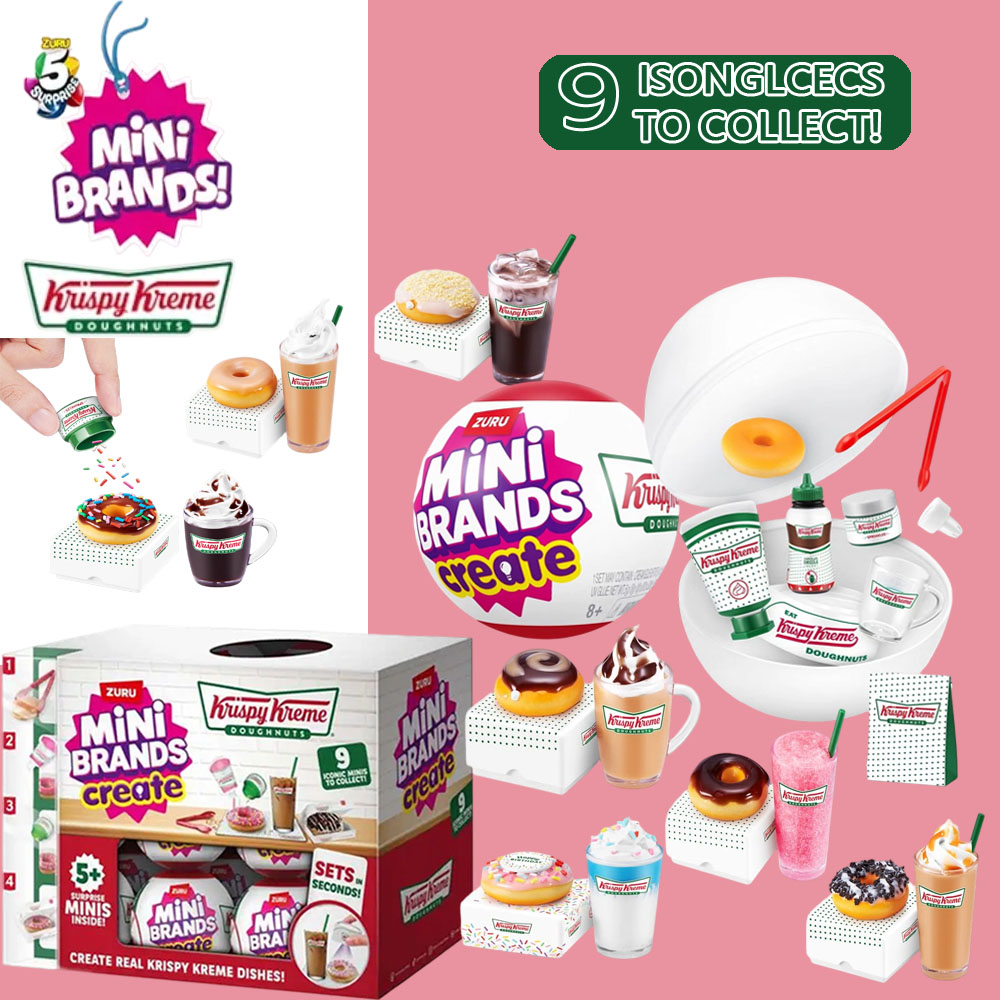 Miniature Baking Kitchen - Zuru Mini Brands Krispy Kreme Create