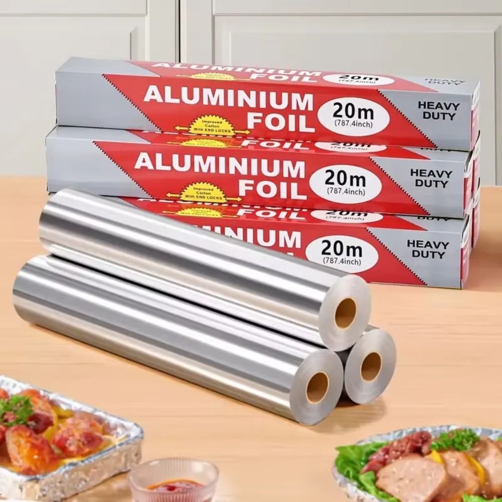 Disposable Tin Foil Paper Kitc - Kitchen Baking Tins ulasan dan harga