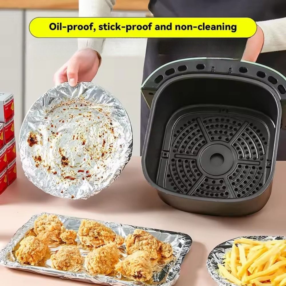 Disposable Tin Foil Paper Kitc - Kitchen Baking Tins ulasan dan harga