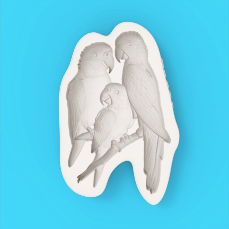 Macaw Family Silicone Baking M - Silicone Cake Mold ulasan dan harga