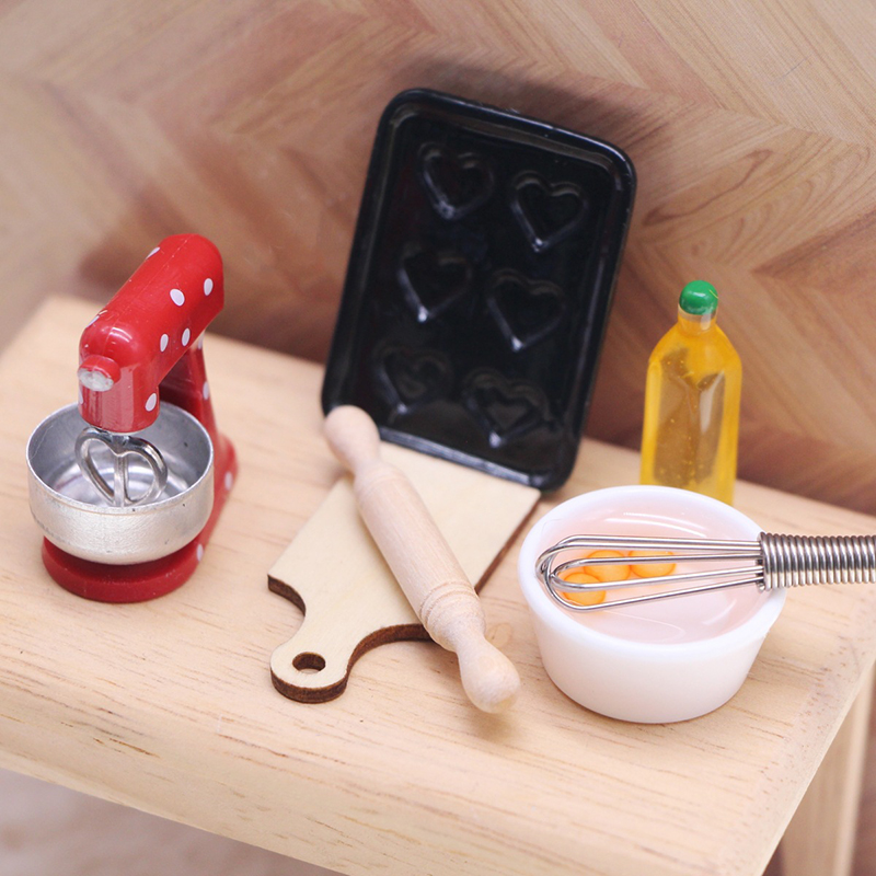 (.) 1:12 DIY Doll House Miniat - Miniature Baking Kitchen ulasan dan harga
