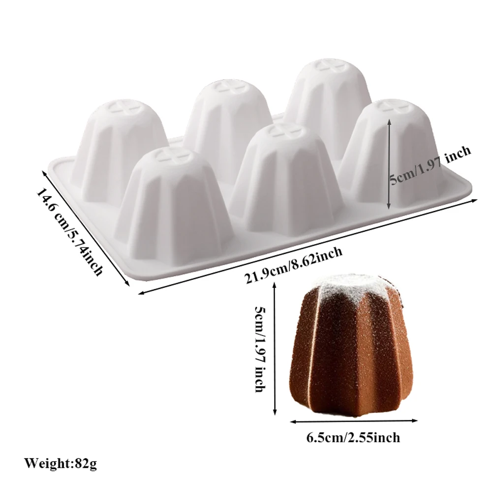 6-Cell 8-Corner Pandolo Shaped - Kitchen Baking Corner ulasan dan harga