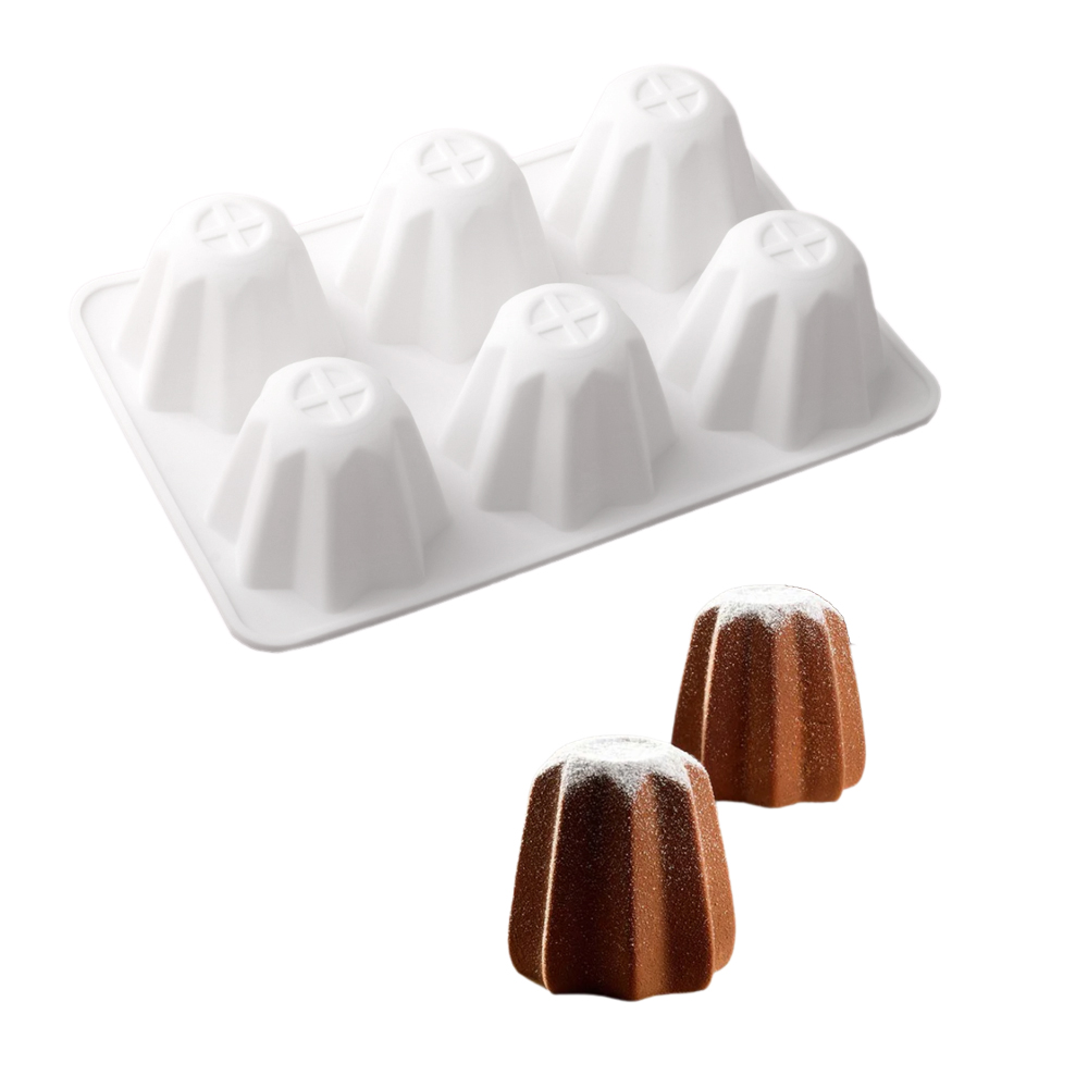 6-Cell 8-Corner Pandolo Shaped - Kitchen Baking Corner ulasan dan harga