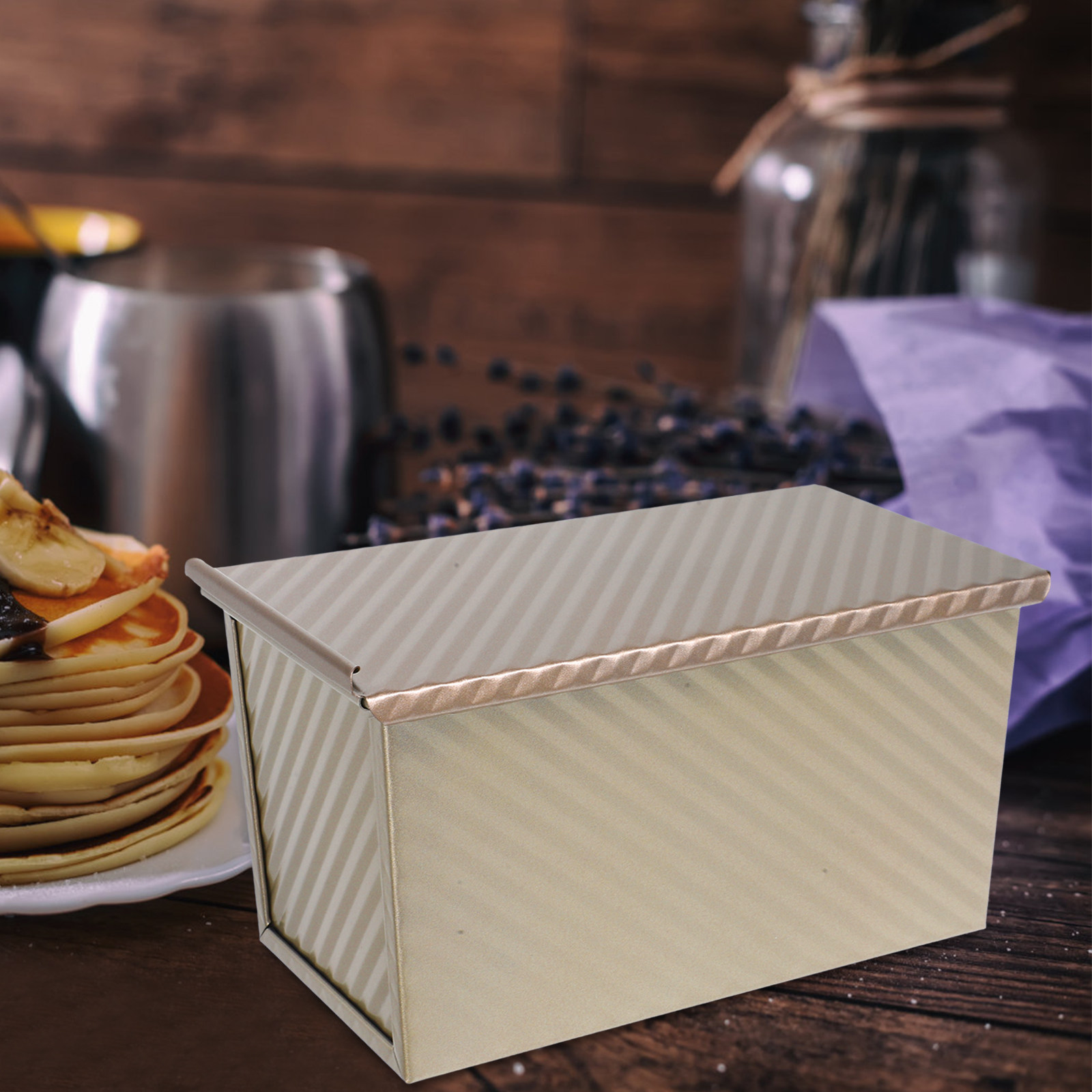 Toast Bread Baking Tool Metal  - Kitchen Baking Pan ulasan dan harga