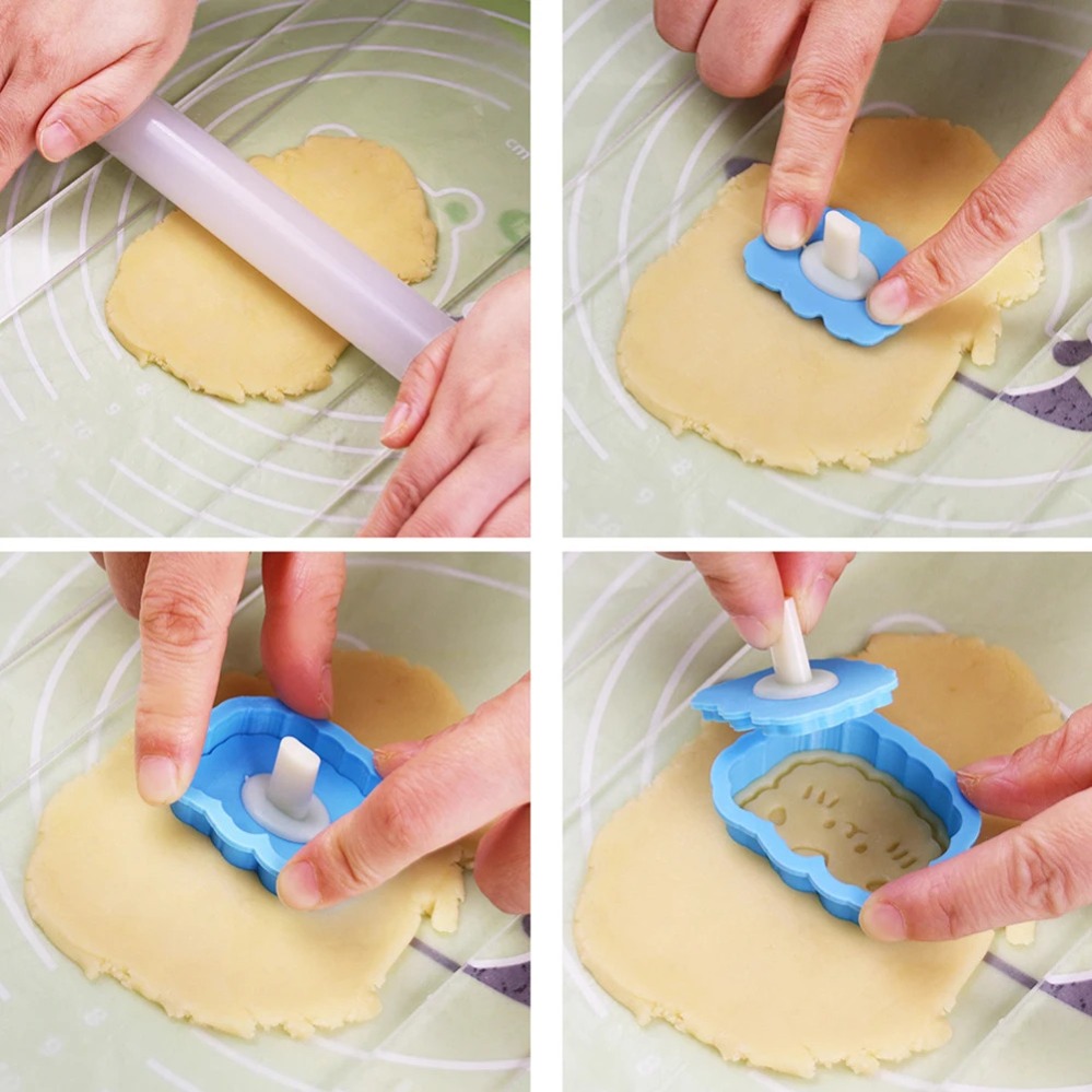 Cookie Mold Stamp Cartoon Saus - Kitchen Appliances For Baking ulasan dan harga