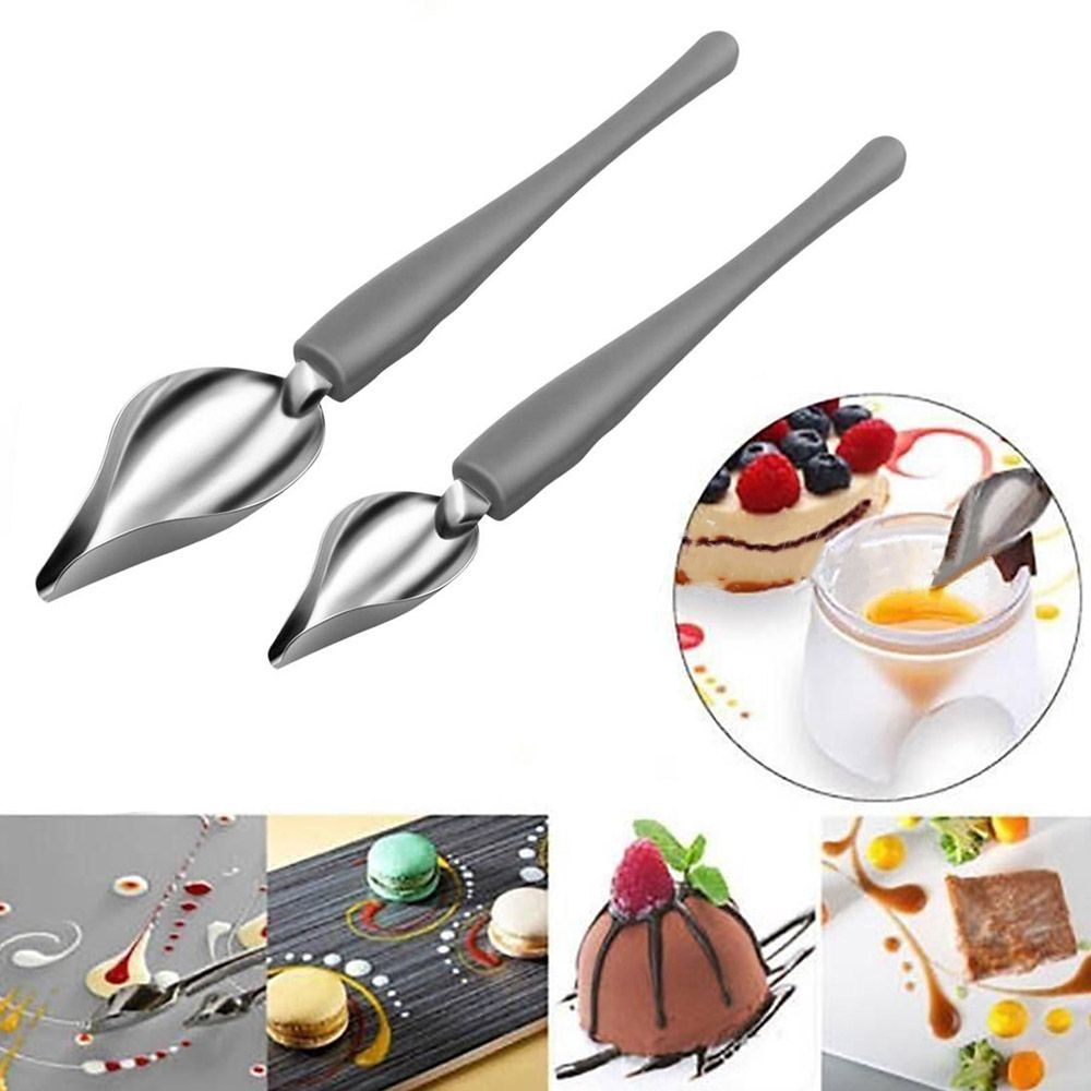 Steel Painting Pencil Spoon Sa - Kitchen Baking Drawing ulasan dan harga