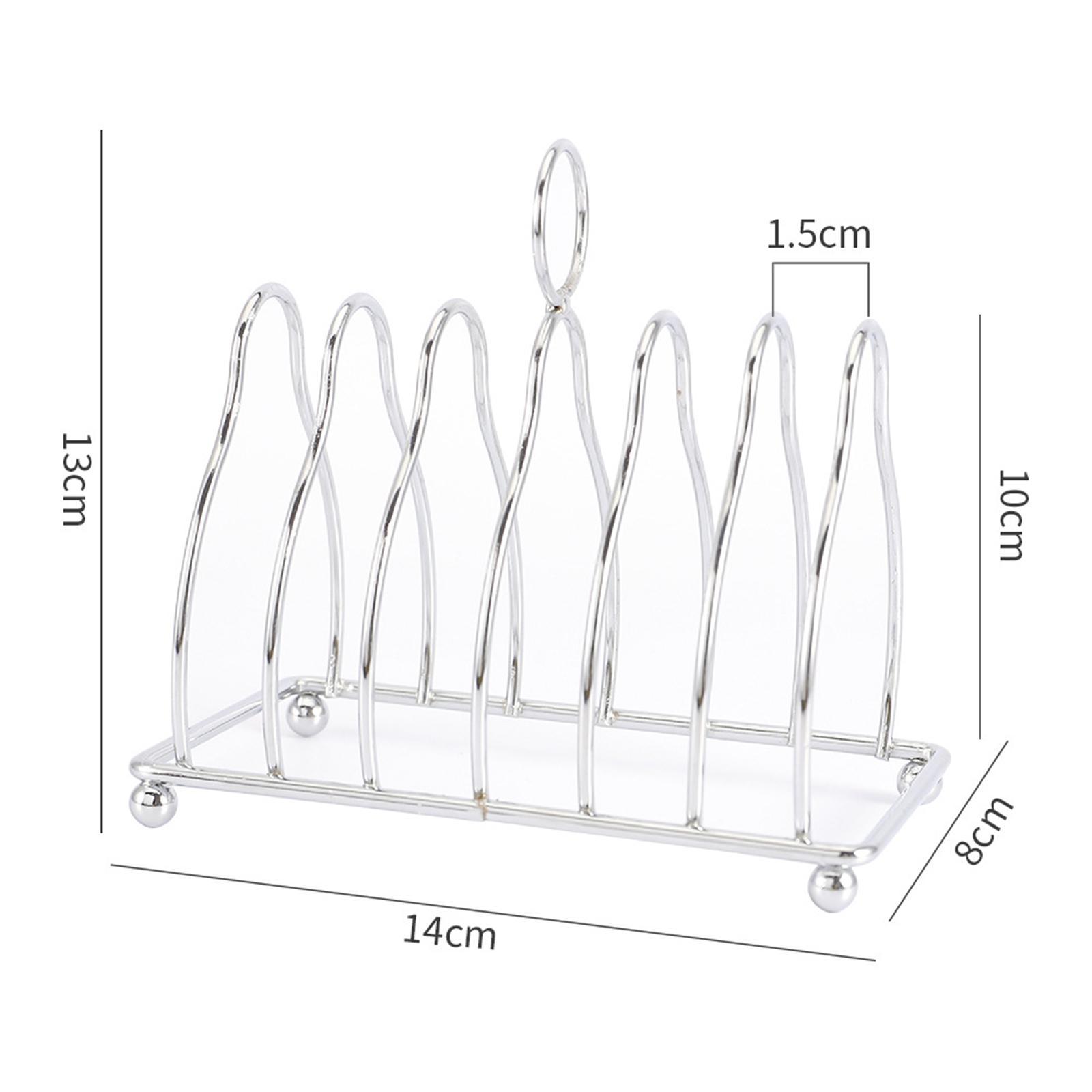 Stainless Steel Toast Stand 6  - Kitchen Baking Corner ulasan dan harga