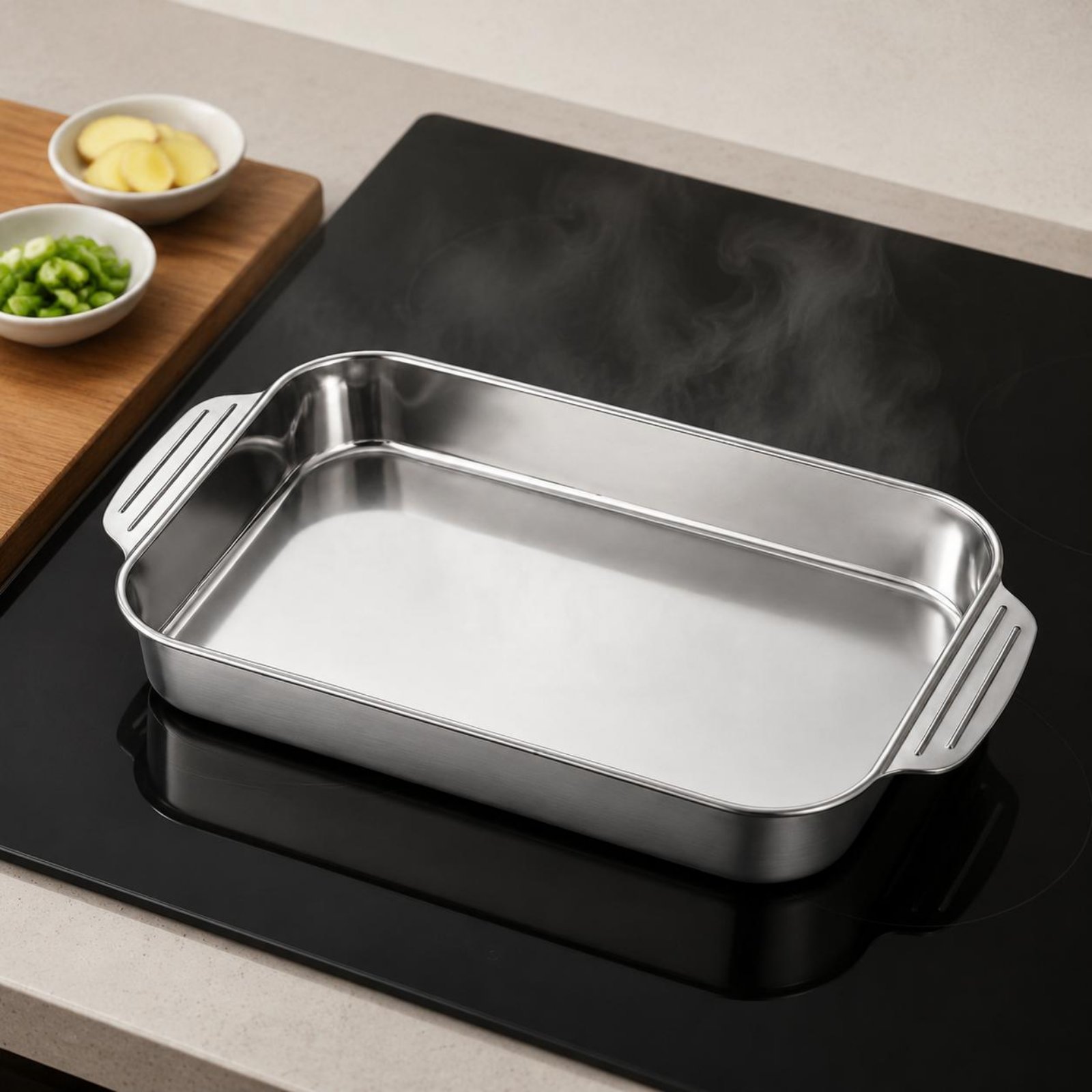 Stainless Steel Roasting Pan R - Kitchen Baking Corner ulasan dan harga