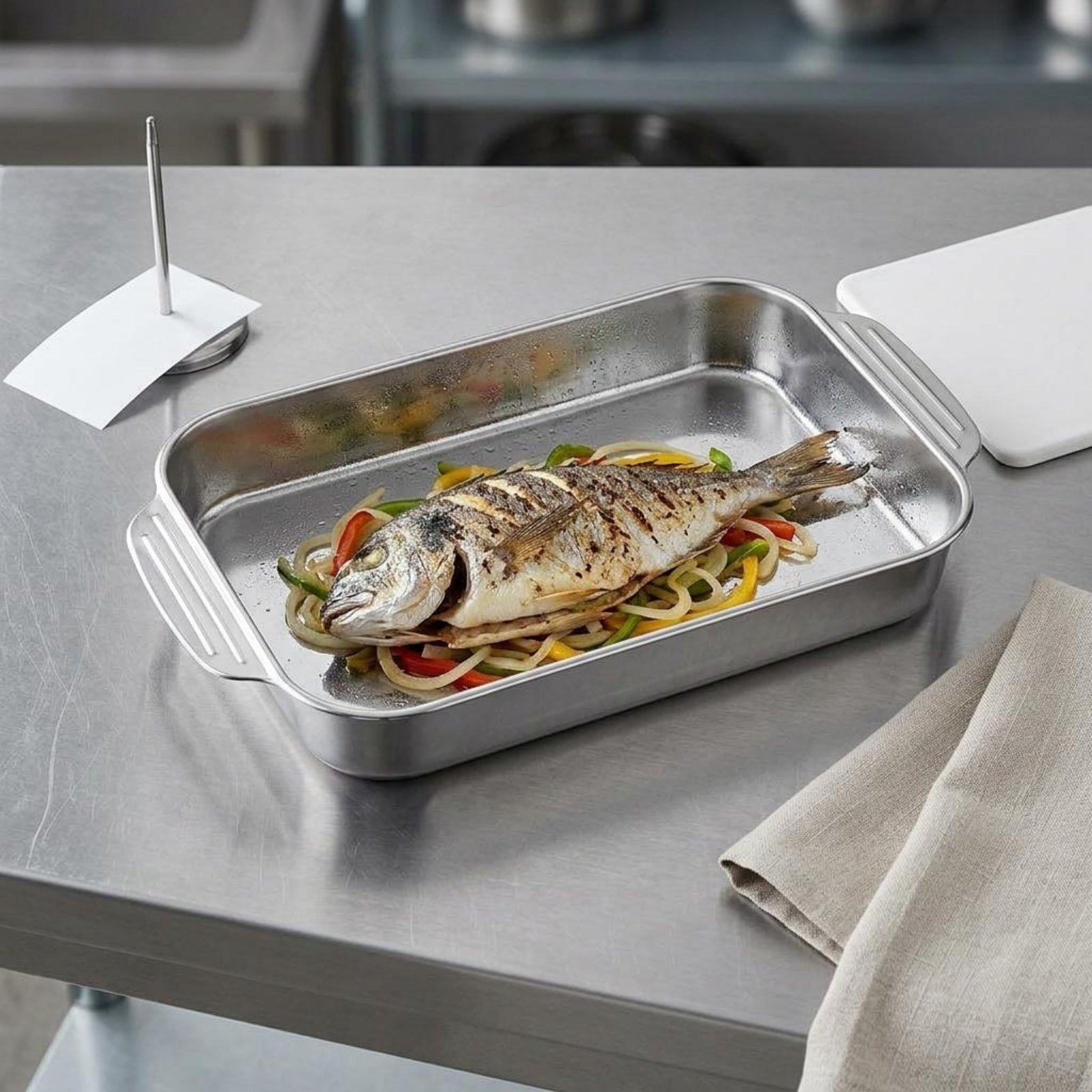 Stainless Steel Roasting Pan R - Kitchen Baking Corner ulasan dan harga