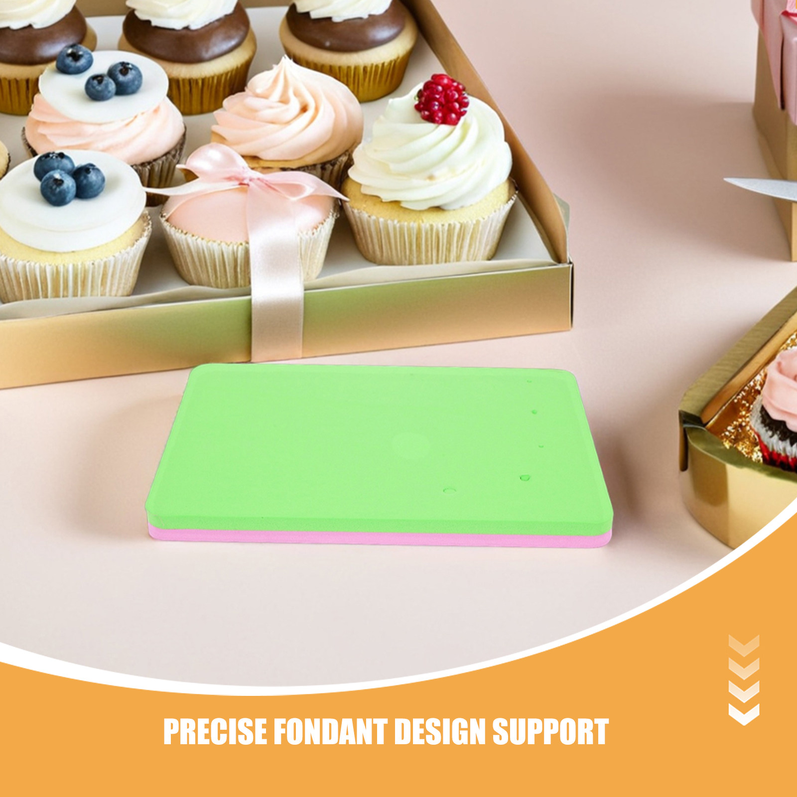 3Pcs Fondant Cake Modeling Pad - Kitchen Accessories For Baking ulasan dan harga