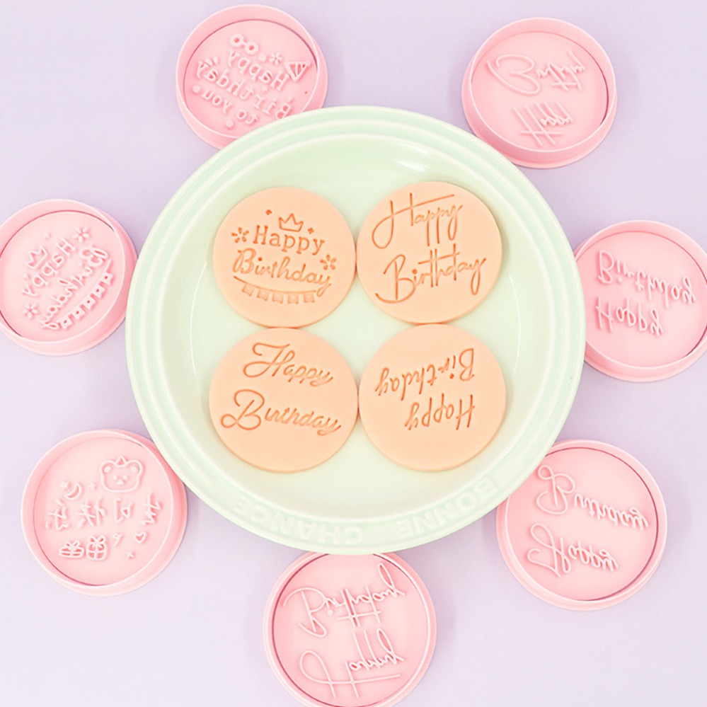 Happy Birthday Cookie Cutters  - Kitchen Appliances For Baking ulasan dan harga