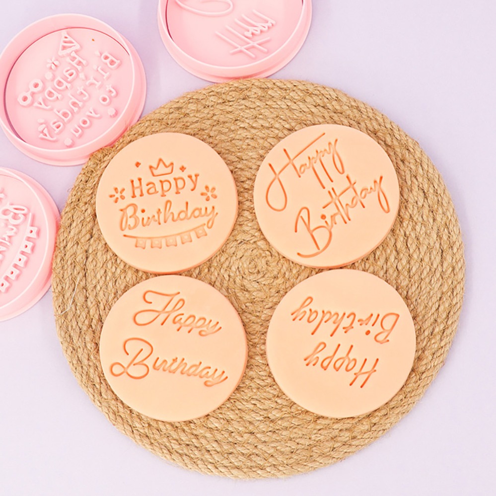 Happy Birthday Cookie Cutters  - Kitchen Appliances For Baking ulasan dan harga