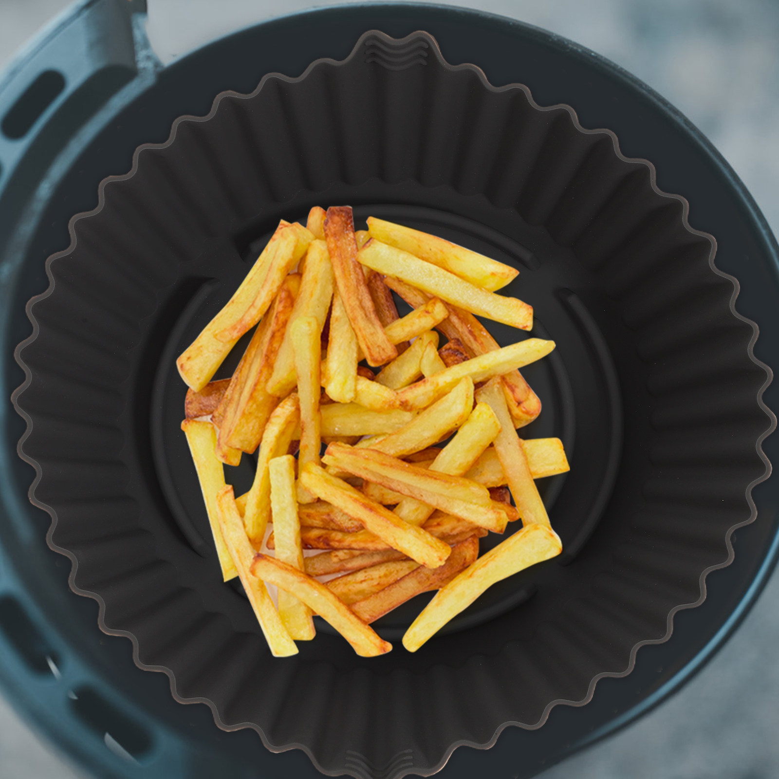 Reusable Silicone Air Fryer Ma - Kitchen Accessories For Baking ulasan dan harga