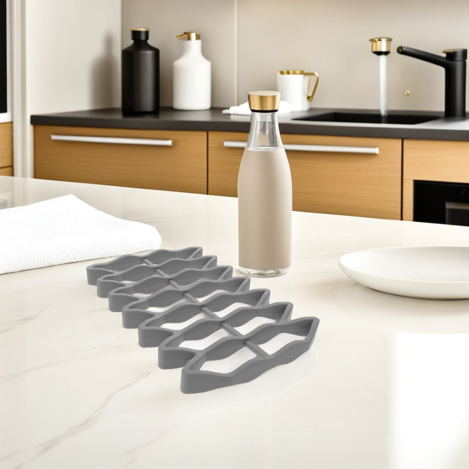 2Pcs Silicone Oven Roasting Ra - Kitchen Baking Pan ulasan dan harga