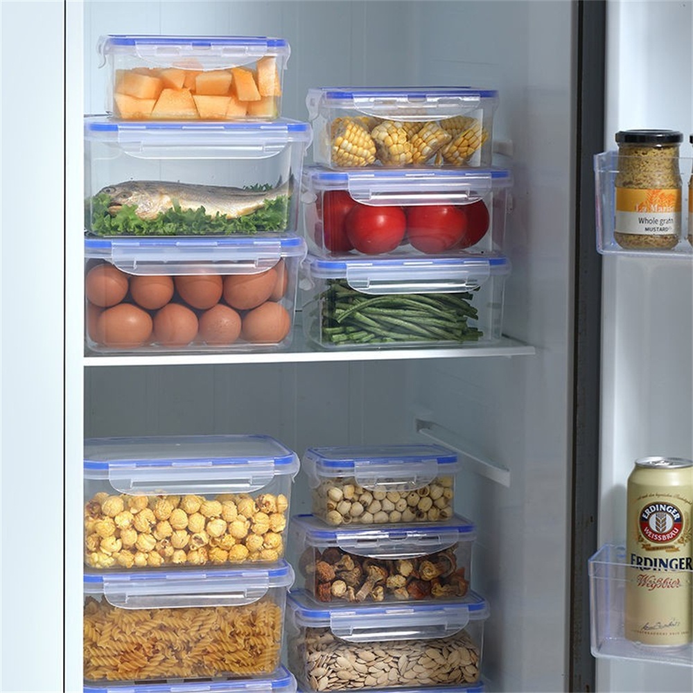 1/4pack Food Storage Container - Kitchen Baking Tins ulasan dan harga