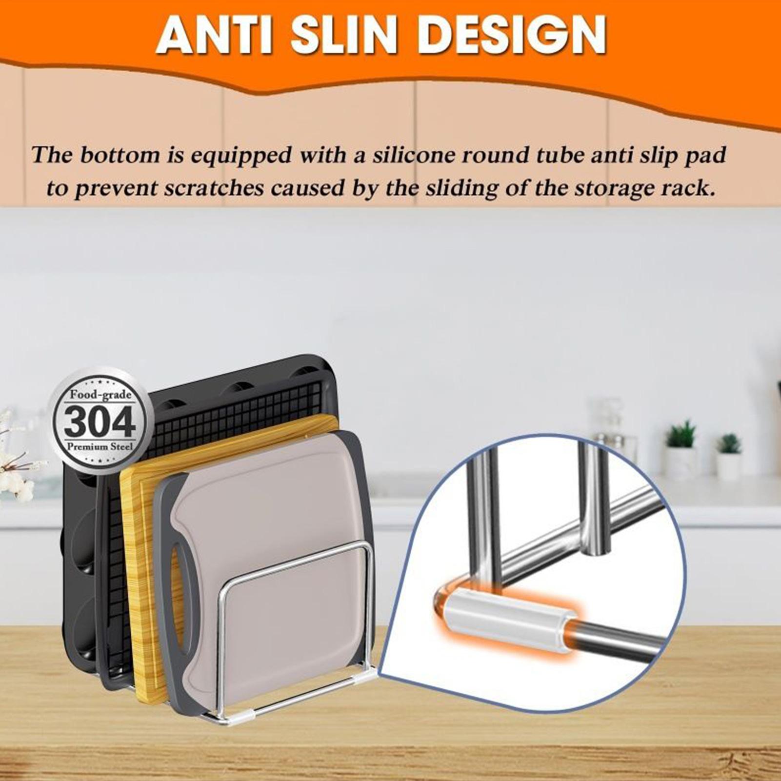 Vegetable Cutting Board Storag - Kitchen Cabinet Baking Organizer ulasan dan harga