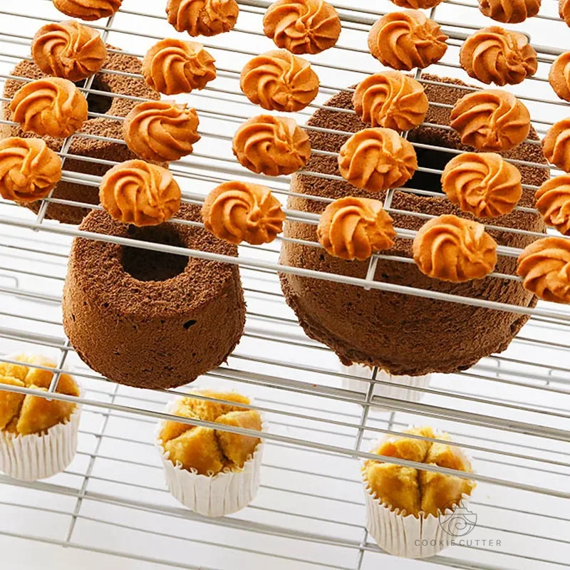 Foldable Multi-Layer Cake Cool - Kitchen Accessories For Baking ulasan dan harga