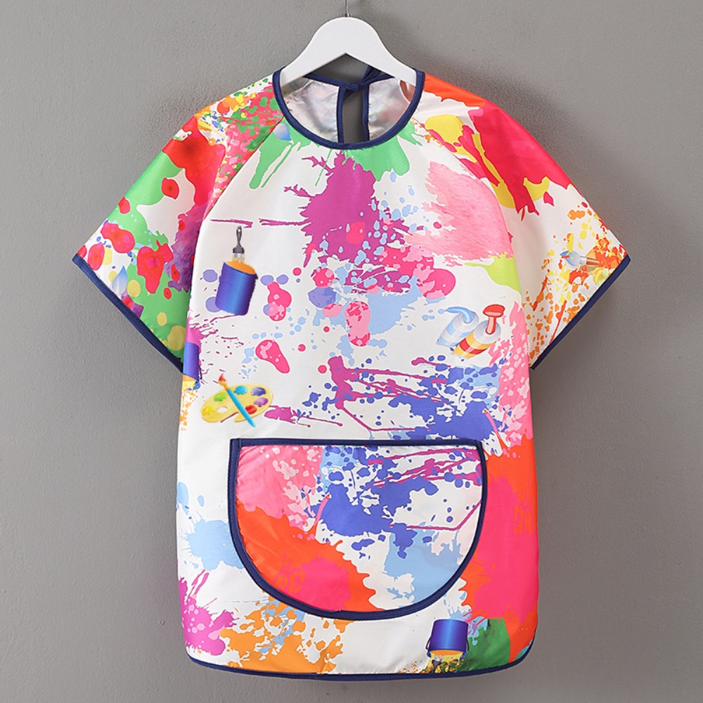 New Easy Clean Short-sleeved P - Kitchen Baking Drawing ulasan dan harga