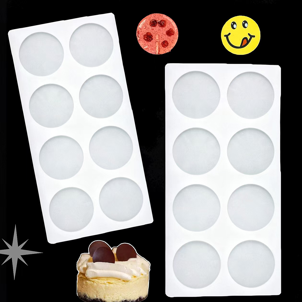 8-cavity cylindrical sugar fli - Silicone Cake Mold ulasan dan harga