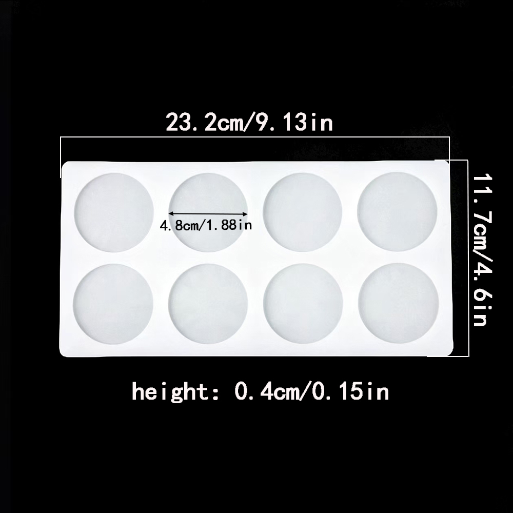 8-cavity cylindrical sugar fli - Silicone Cake Mold ulasan dan harga