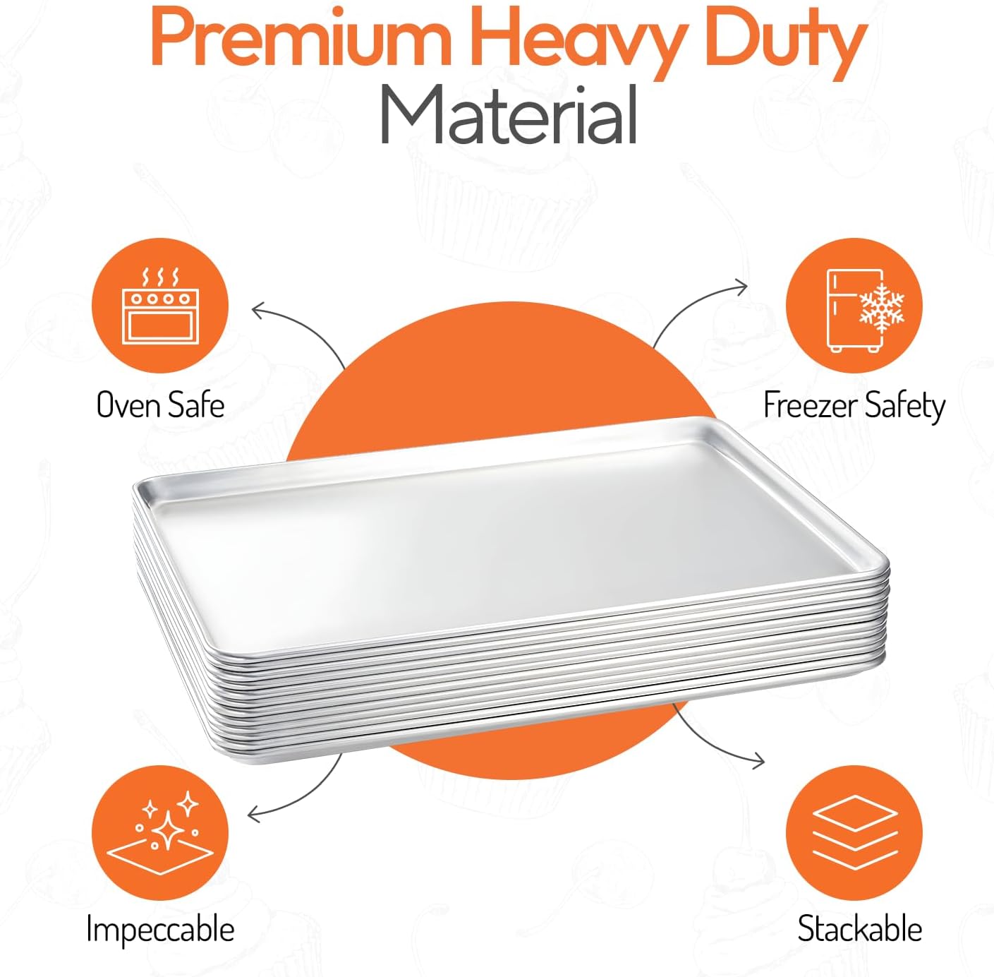 Full Size Commercial Aluminum  - Kitchen Baking Pan ulasan dan harga