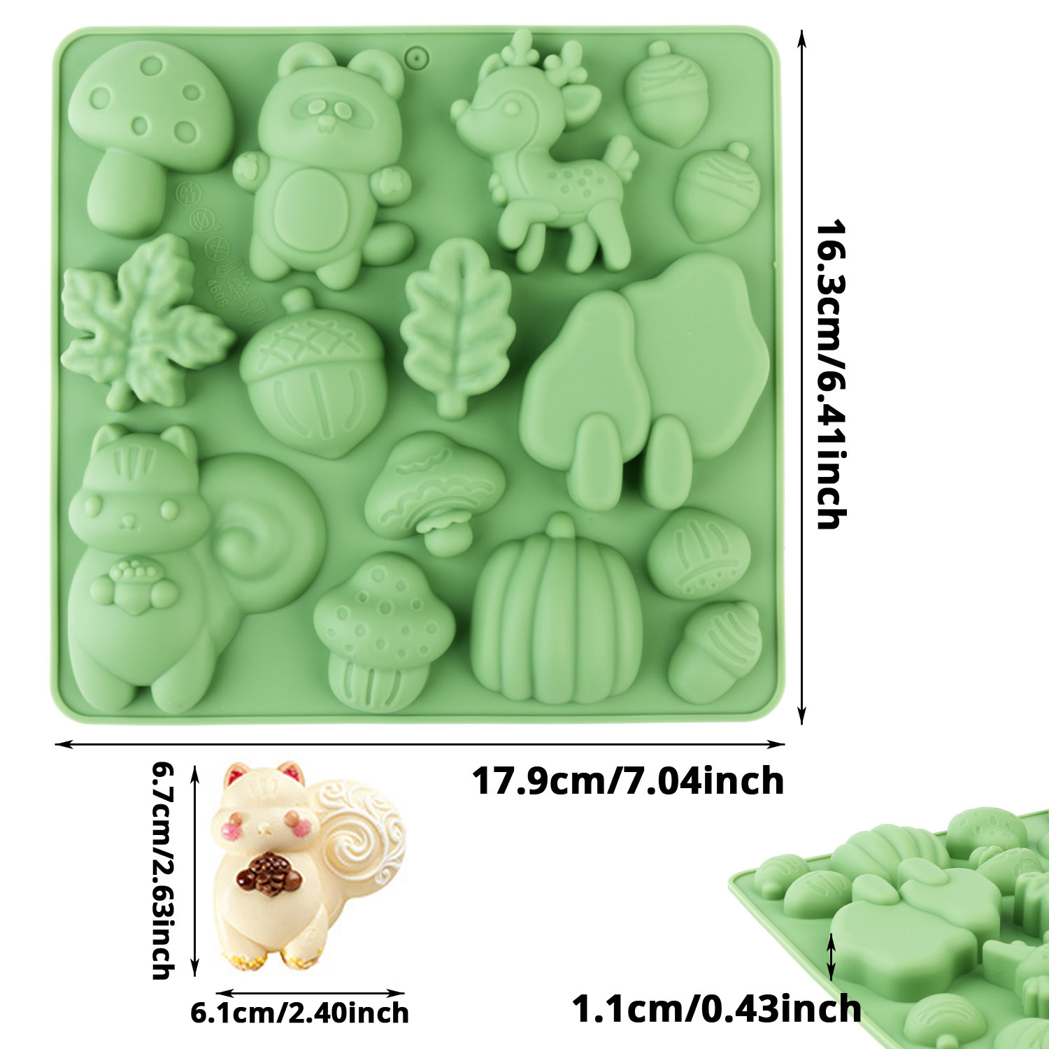 1 Silicone Cake Mold in the Sh - Silicone Cake Mold ulasan dan harga