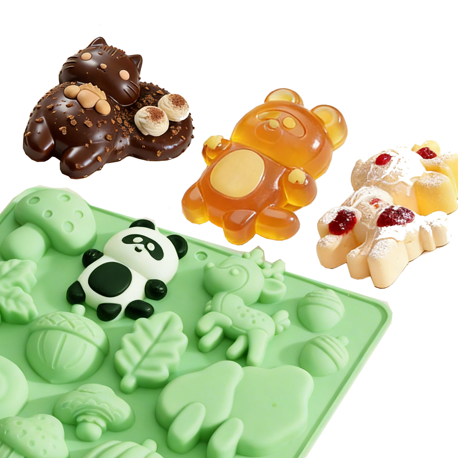 1 Silicone Cake Mold in the Sh - Silicone Cake Mold ulasan dan harga
