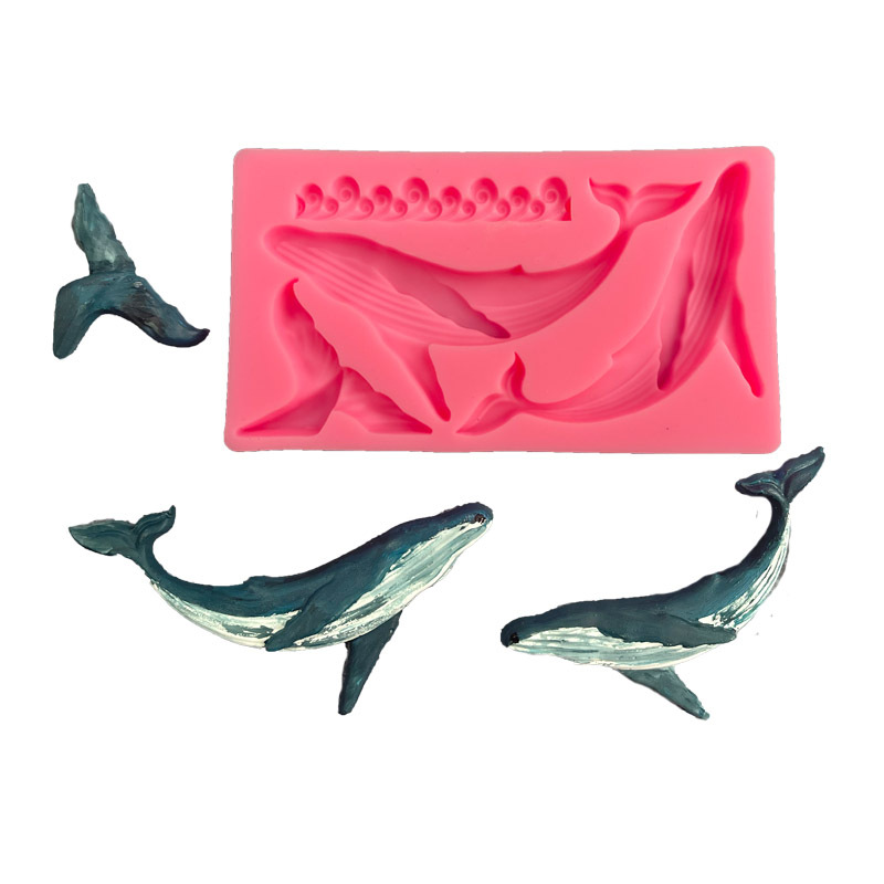 DIY Whale Silicone Mold Ocean  - Kitchen Appliances For Baking ulasan dan harga