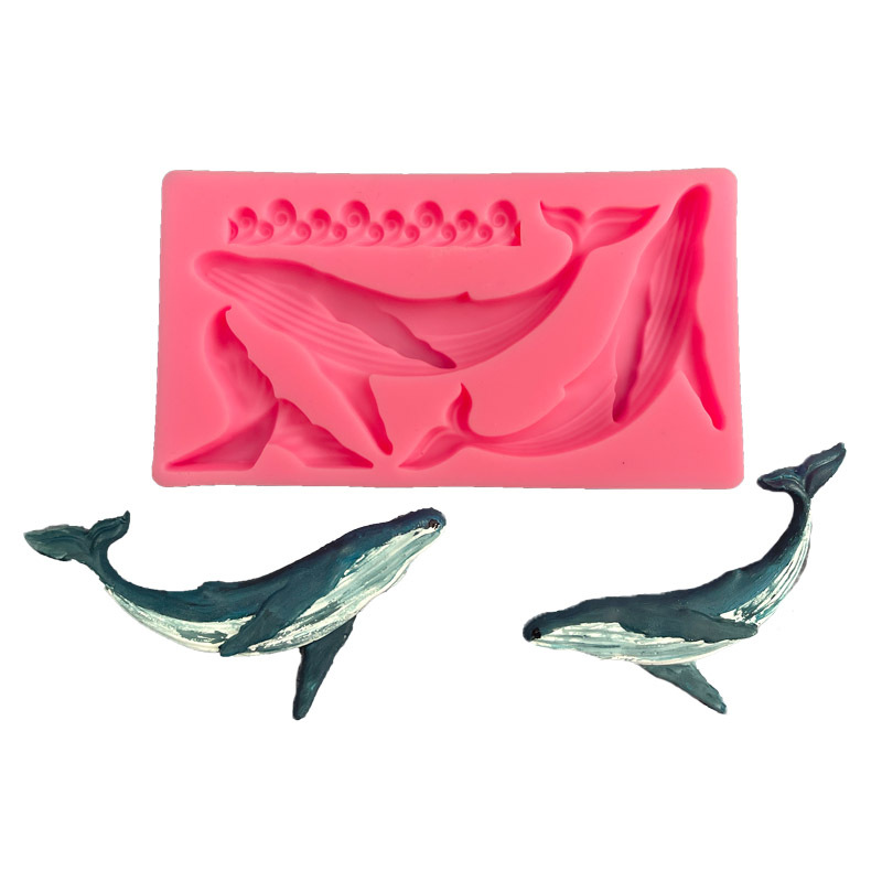 DIY Whale Silicone Mold Ocean  - Kitchen Appliances For Baking ulasan dan harga