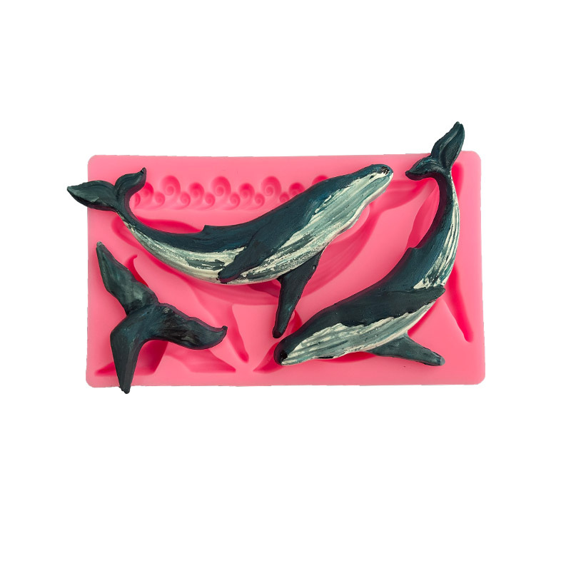 DIY Whale Silicone Mold Ocean  - Kitchen Appliances For Baking ulasan dan harga