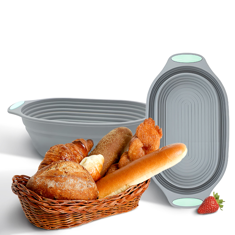 1PC Silicone Foldable Banneton - Kitchen Accessories For Baking ulasan dan harga
