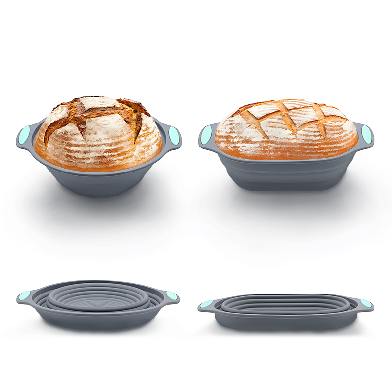1PC Silicone Foldable Banneton - Kitchen Accessories For Baking ulasan dan harga