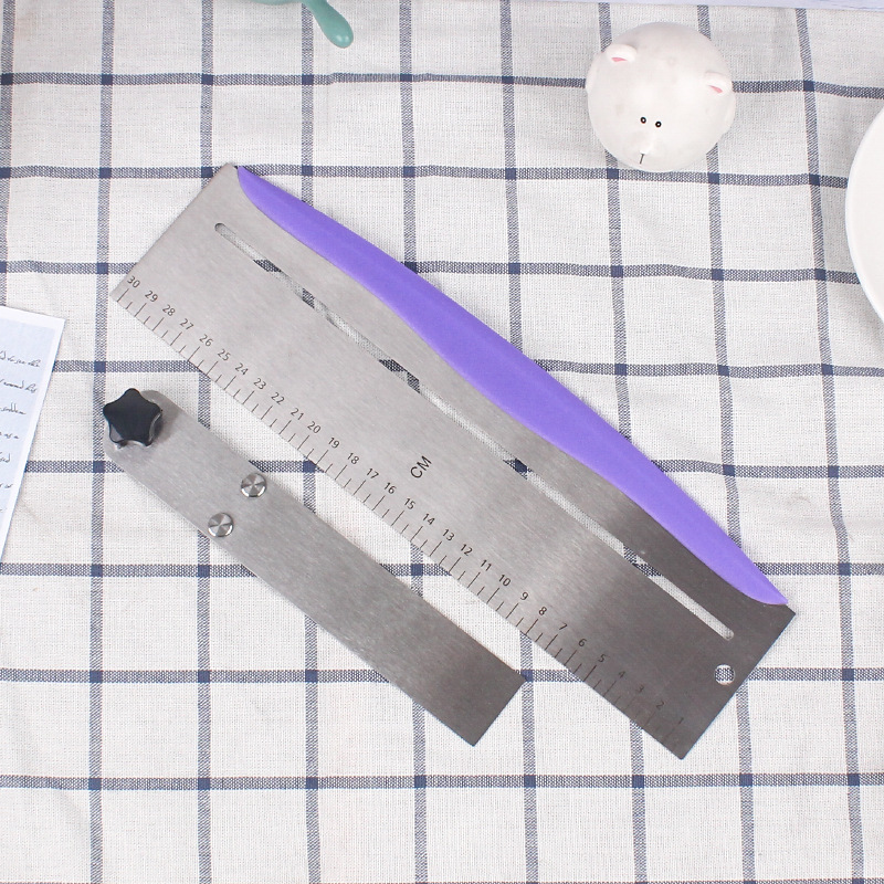 Stainless Steel Cake Scraper I - Kitchen Baking Corner ulasan dan harga