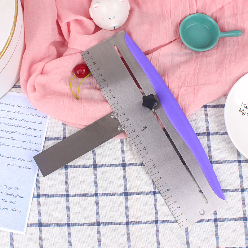 Stainless Steel Cake Scraper I - Kitchen Baking Corner ulasan dan harga