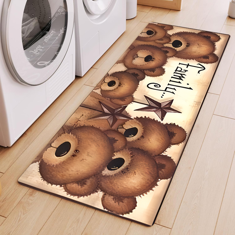 Red Check Border Cartoon Bakin - Kitchen Living Baking Mats ulasan dan harga