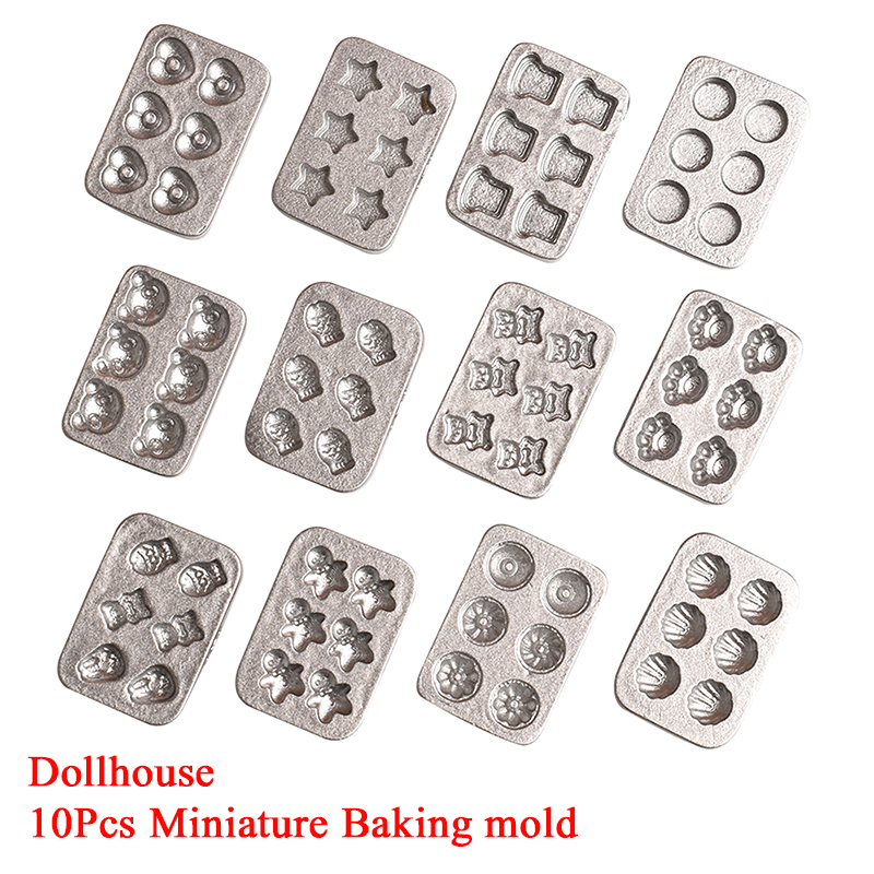 10pcs Doll House Miniature Min - Miniature Baking Kitchen ulasan dan harga