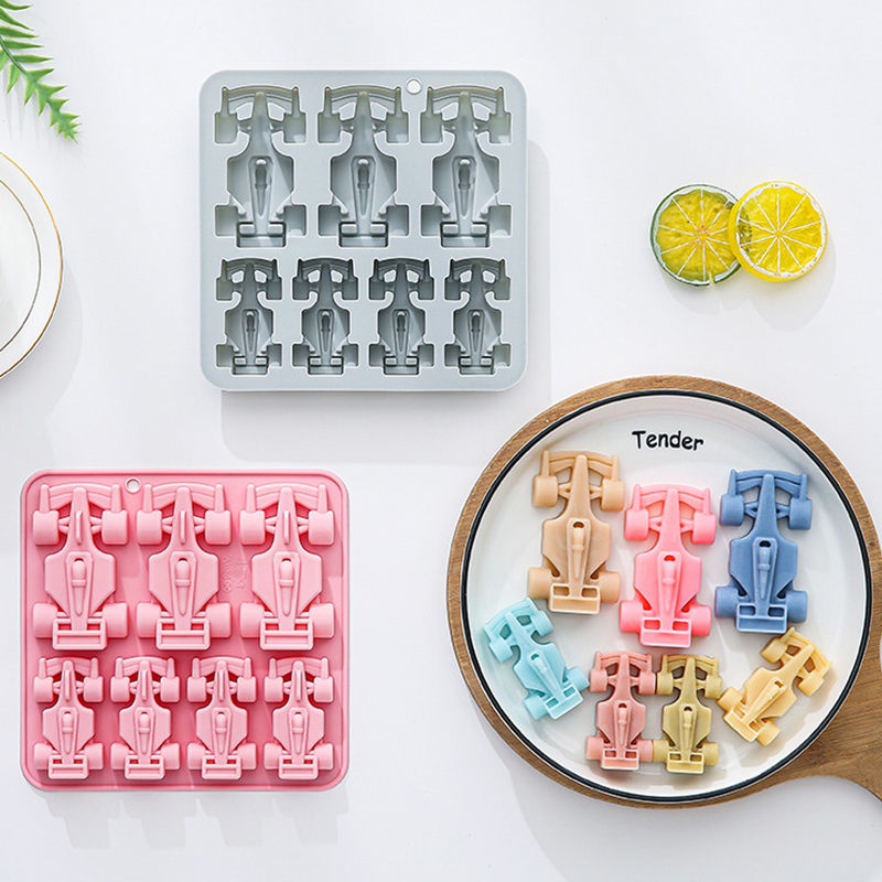 7 Cavity Racing Car Silicone M - Silicone Cake Mold ulasan dan harga