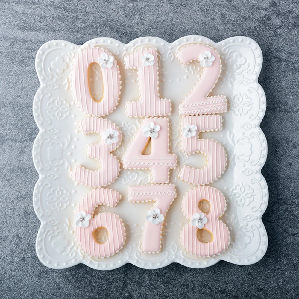 Large Numbers Cookie Cutters B - Kitchen Appliances For Baking ulasan dan harga