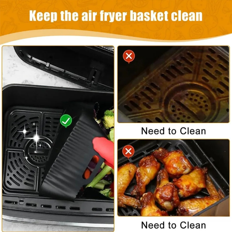 17cm Silicone Air Fryer Mould  - Philips Air Fryer Hd9252 ulasan dan harga
