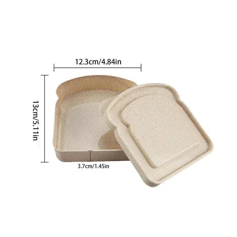 1/4pcs Reusable Bento Sandwich - Kitchen Baking Tins ulasan dan harga