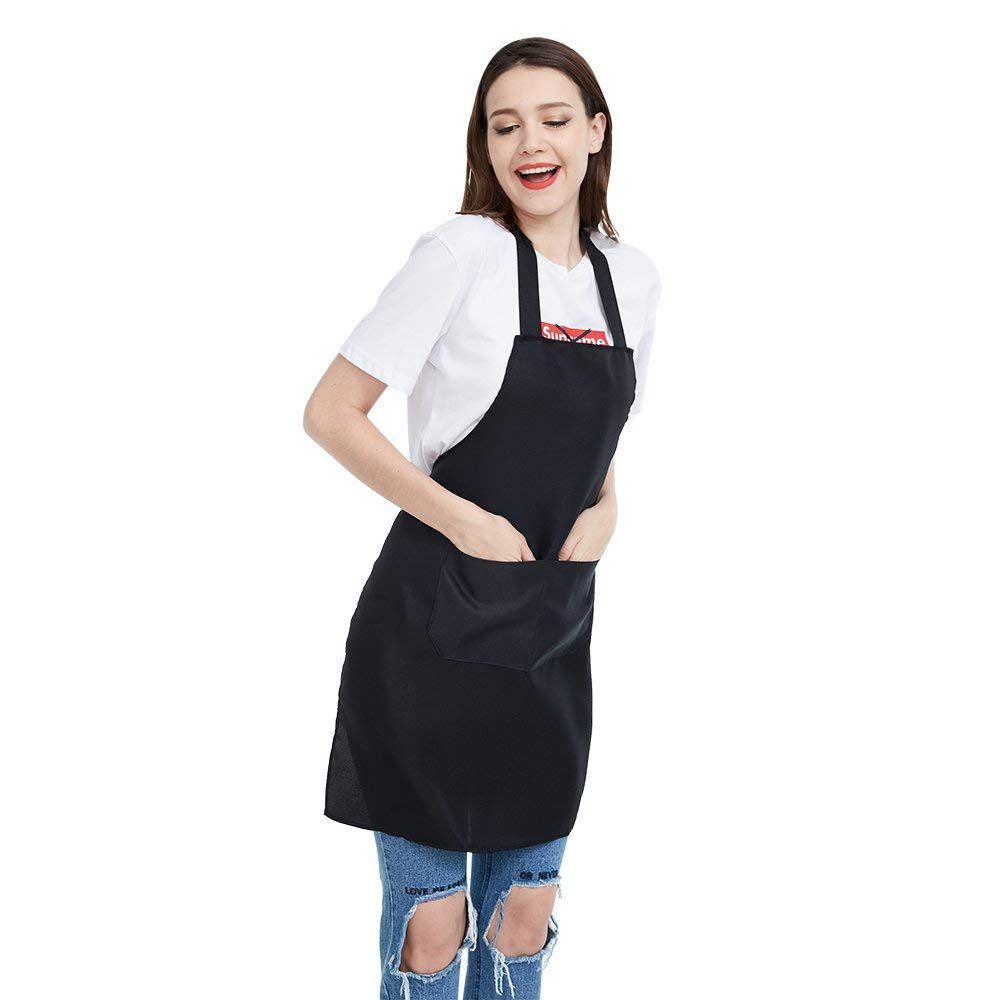 12 Pack Bib Apron - Unisex Bla - Kitchen Baking Drawing ulasan dan harga