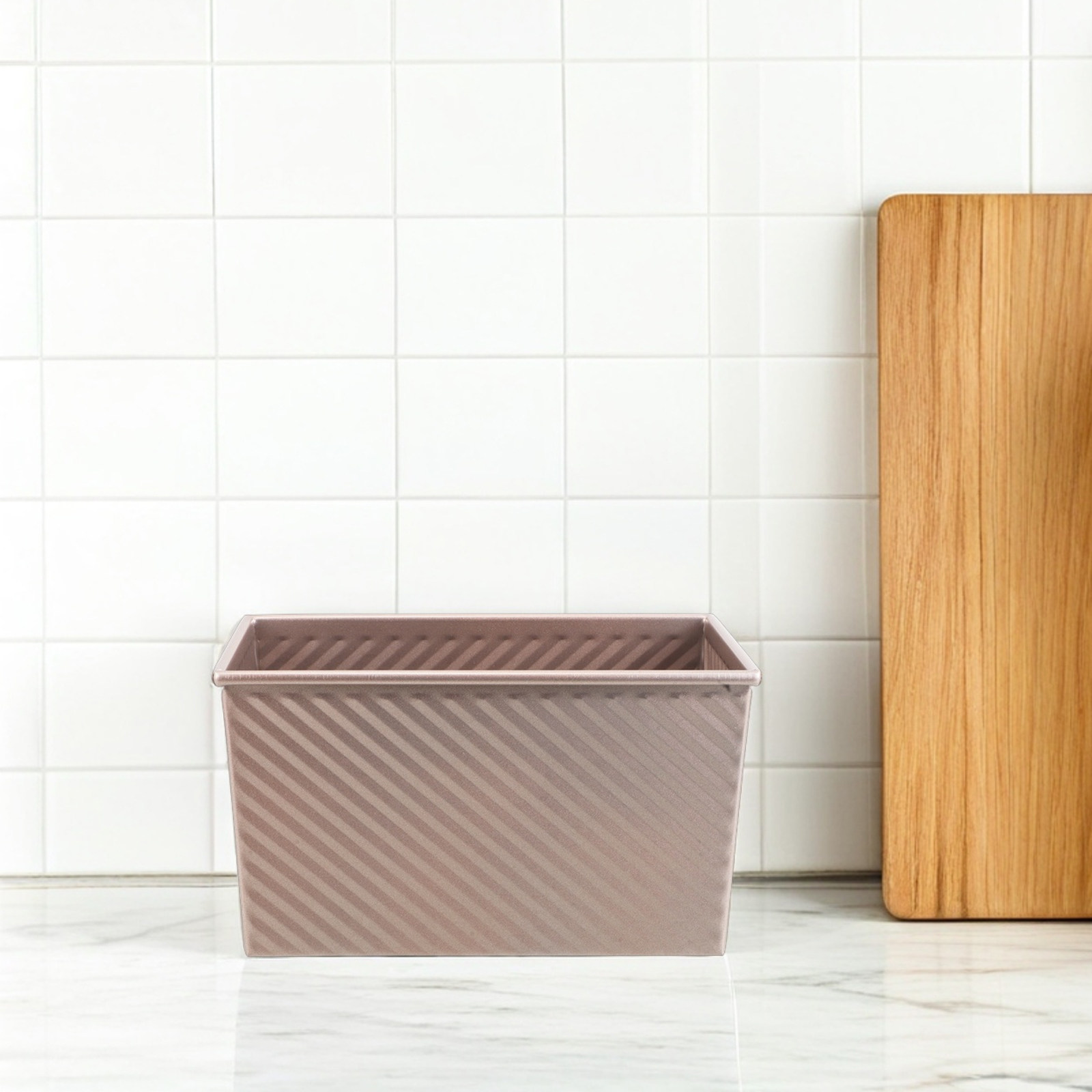 Non-Stick Rectangular Toast Pa - Kitchen Baking Pan ulasan dan harga
