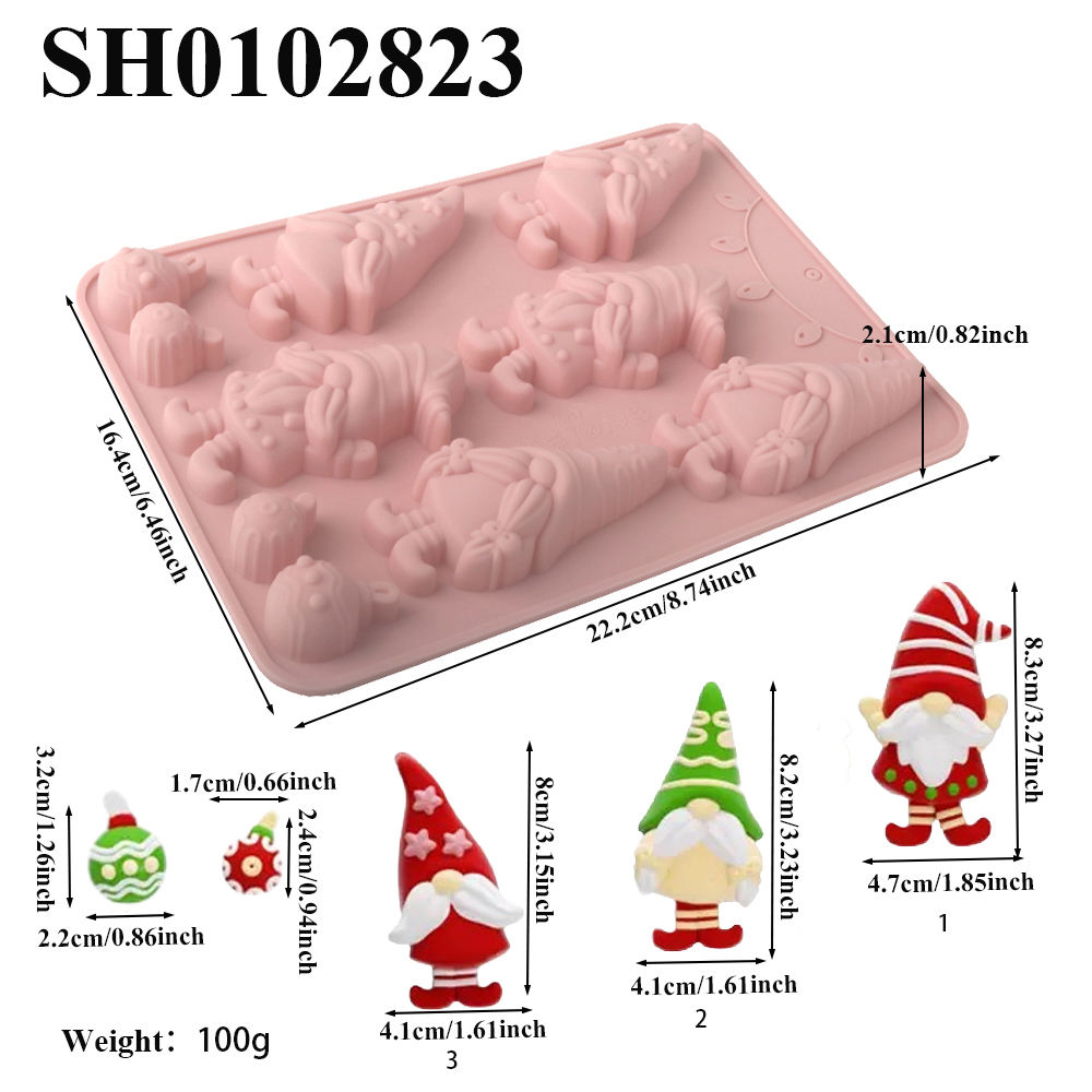 Christmas Element Silicone Cho - Kitchen Baking Gifts ulasan dan harga