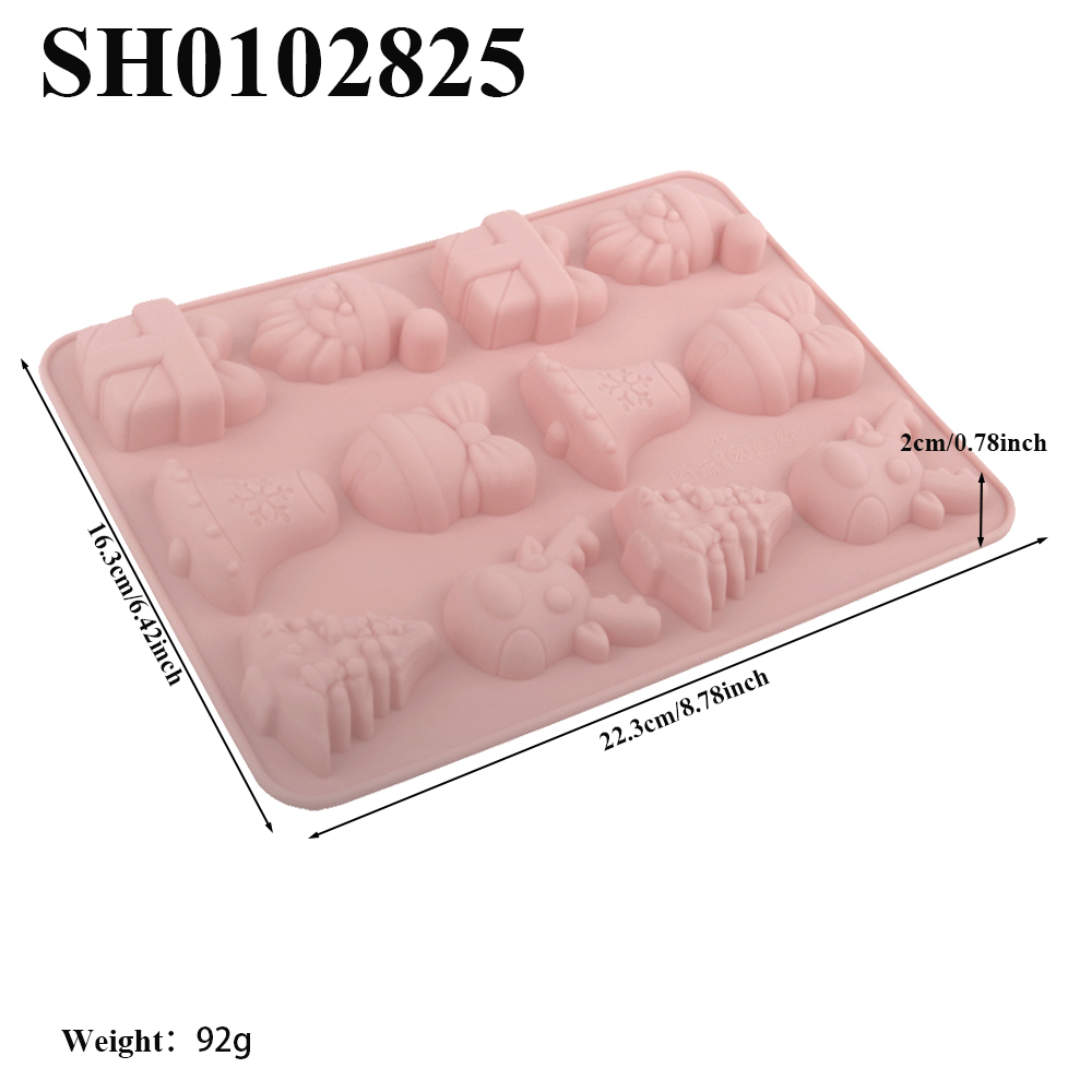 Christmas Element Silicone Cho - Kitchen Baking Gifts ulasan dan harga